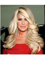 New Fashion Wave Stylish Kim Zolciak Capless Wig