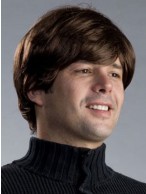 Synthetic Capless Beatles George Harrison Costume Wig
