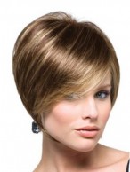 Shasta Highly Fashionable Style Grey Bob Wig
