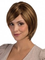 Medium Length Graduated Layered Bob Wig