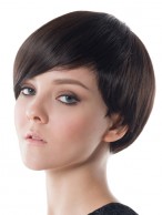Synthetic Wig With Bangs