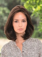 Classically Shaped Human Hair Full Lace Bob Style Wig
