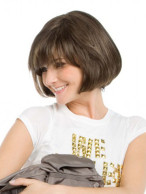 Hand-Tied Bob Style 100% Human Hair Wig