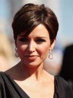 Short Synthetic Capless Side Parting Wig For Women