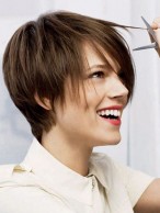 8 Inch Capless Short Straight Synthetic Wigs