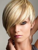 Blond Female Straight Fashion Wig