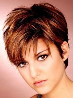 Fair Short Straight Capless Synthetic Hair Wigs