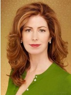 Medium Length Stunning SyntheticWavy Wig