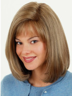 100% Remy Human Hair Full Lace Half Wig