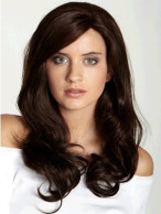 Clearance Long Wavy Remy Human Hair 3/4 Wig
