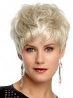 Flattering Boy Cut Synthetic Capless Wig