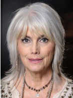 Straight Capless Wigs With Bangs