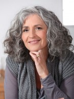 Synthetic Curly Wig In Medium Length 