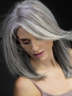 Smooth Straight Shoulder Length Wig