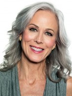 Water Wavy Smooth Synthetic Wig