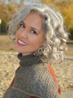 Medium Length Curly Lace Front Wig