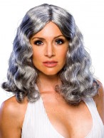 Curly Capless Synthetic Medium Wig