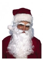 Economy Santa Wig and Beard Set 