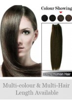60" Wide Remy Human Hair Straight Full Head Extensions 
