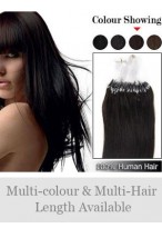 18" 100% Micro Loop Human Hair Extensions 