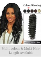 Deep Wave Indian Remy Weft Extensions 
