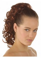 12" Curly With Claw Clip Synthetic Ponytail 