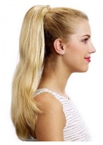 Natural Straight Synthetic Ponytail 