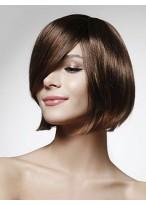 100% Human Hair Capless Smooth Bob Wig