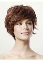 100% Human Hair Short Capless Curly Wig