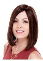Remy Human Hair Mid-Length Bob Style Wig