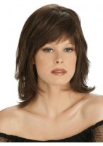 Mid-Length Synthetic Wavy Wig 