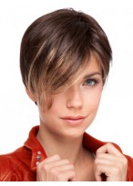 Short Lace Front With Mono Top Human Hair Wig