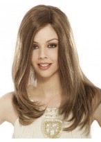 100% Human Hair Long Straight Lace Front Wig 