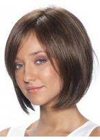 Short A-line Bob Style Lace Front Synthetic Wig