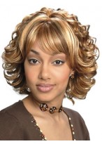 Classic Wavy Lightweight Synthetic Capless Wig 