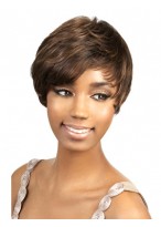 Sweep Short Synthetic African American Wig 