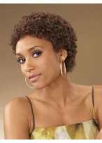 Classic Curly Short Synthetic Capless Wig 