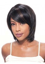 Pretty Simple Tailored Short Straight Lace Front Wig 