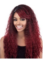 Extra Long Water Wavy Synthetic Wig For Black Women 