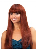 Extra Long Straight Synthetic Wig For Black Women 