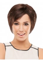 Short Straight Capless Synthetic Wig 