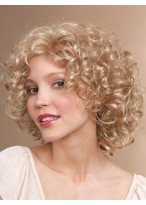 Curly Medium Length Regina Synthetic Wig 