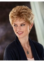 Classic Slightly Waves Short Synthetic Wig 