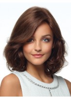 Should Length Wavy Ends Synthetic Wigs For Ladies