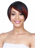 Synthetic Straight Capless Wig 