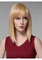 Superior Soft Natural Blond Synthetic Wig