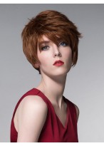 Short Straight Top Quality High Heated Synthetic Wigs 