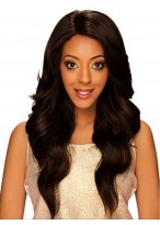 Reddish  Wavy Synthetic Capless Wig  