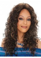16" Curly Lace Front Wig