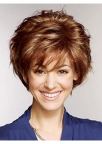 Clearance Attractive 100% Human Hair Full Lace Short Wig 